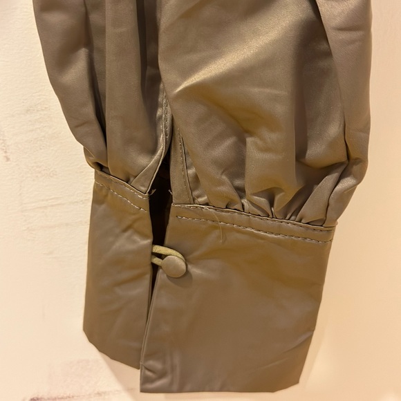 Womens Long Sleeve Crop Top, Brown, White Fox, XS NWT - Picture 8 of 10